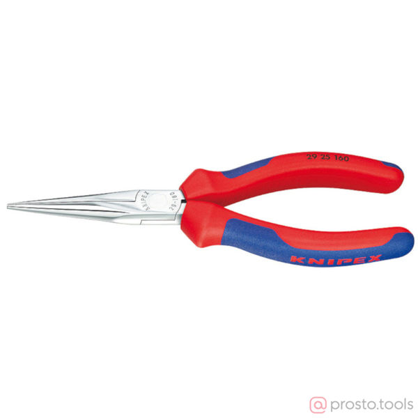 Изображение Длинногубцы 160 мм прямые телефониста хромированные //KNIPEX