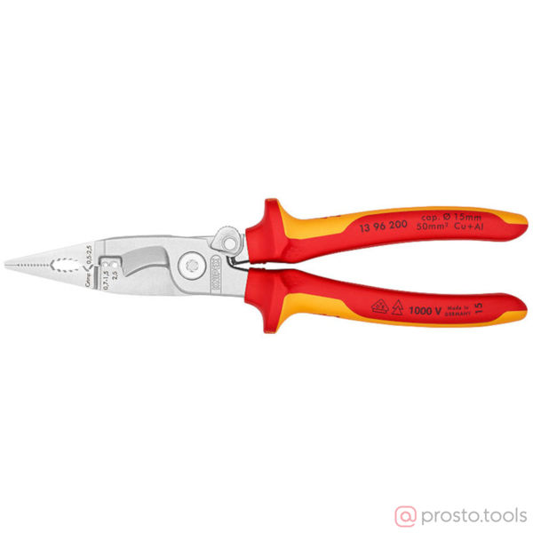 Изображение Инструмент для снятия изоляции 200мм до 1000В//KNIPEX