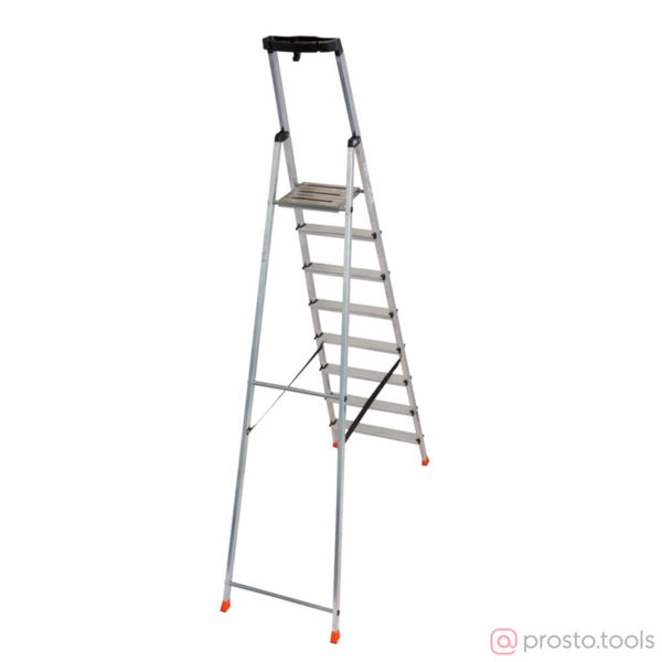 Изображение Стремянка алюминиевая 8 ступеней SAFETY //Krause