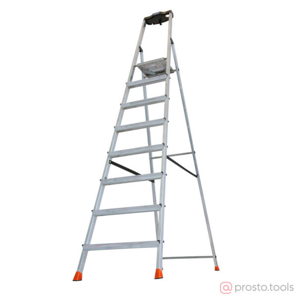 Изображение Стремянка алюминиевая 8 ступеней SAFETY //Krause