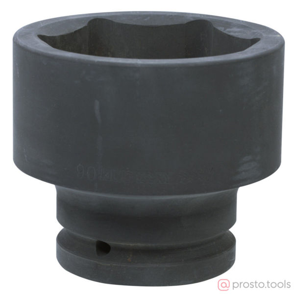 Изображение Головка ударная 1-1/2" 90мм 6-гран. (KING TONY)