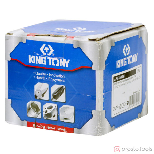 Изображение Головка ударная 1-1/2" 90мм 6-гран. (KING TONY)
