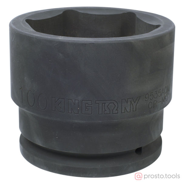 Изображение Головка ударная 1-1/2" 100мм 6-гран. (KING TONY)