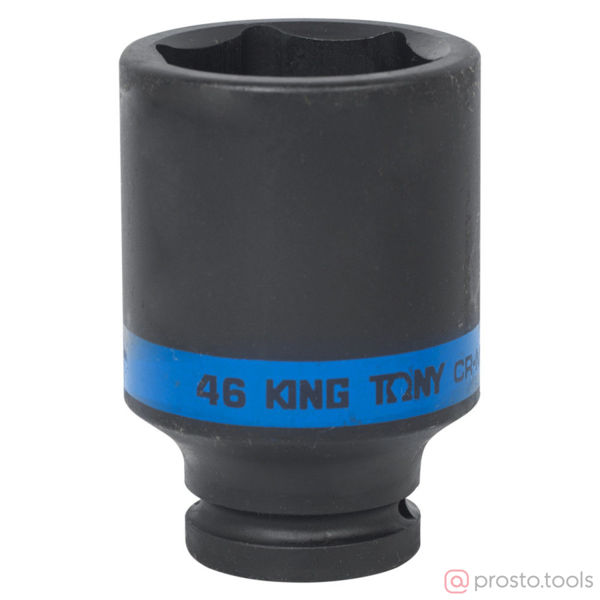Изображение Головка ударная 3/4" 46мм 6-гран. глубокая (KING TONY)