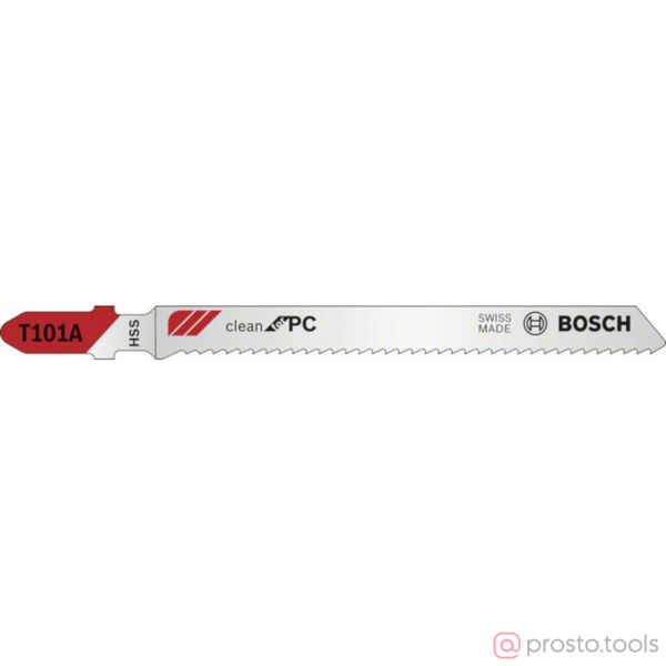 Изображение Пилка для э/лобзика Т101А "BOSCH" (5 шт)