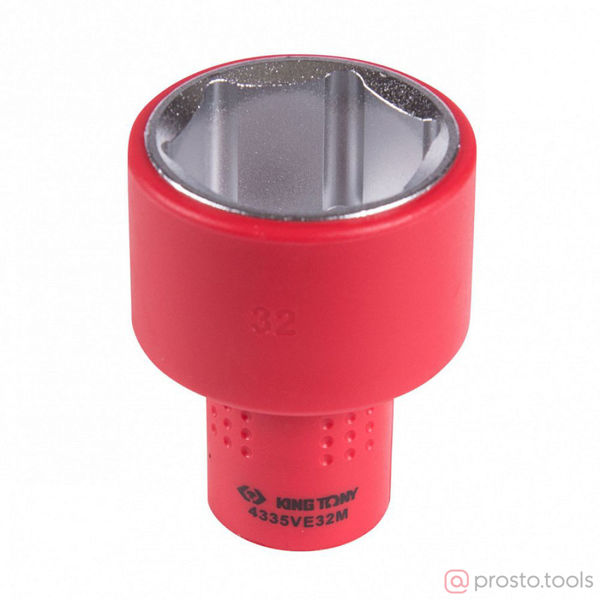 Изображение Головка торц. 1/2" 32мм 6-гран. до 1000В //KING TONY