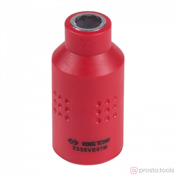 Изображение Головка торц. 3/8" 7мм 6-гран. до 1000В //KING TONY