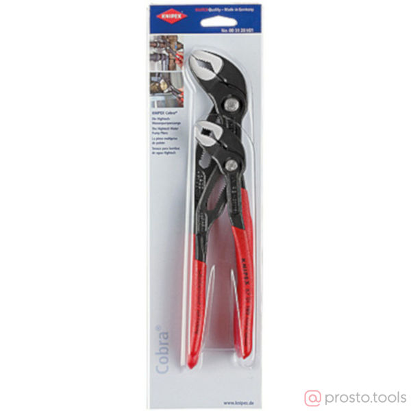 Изображение Набор клещей перест. (kn-8701180/250) 2шт. //KNIPEX