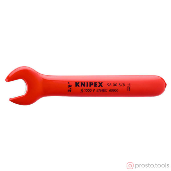 Изображение Ключ рожковый односторонний 5/8" до 1000В //KNIPEX