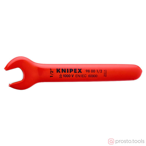 Изображение Ключ рожковый односторонний 1/2" до 1000В //KNIPEX