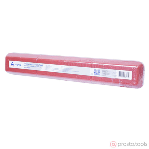 Изображение Ключ динамометрический 1/2" 28-210Нм (МАСТАК)