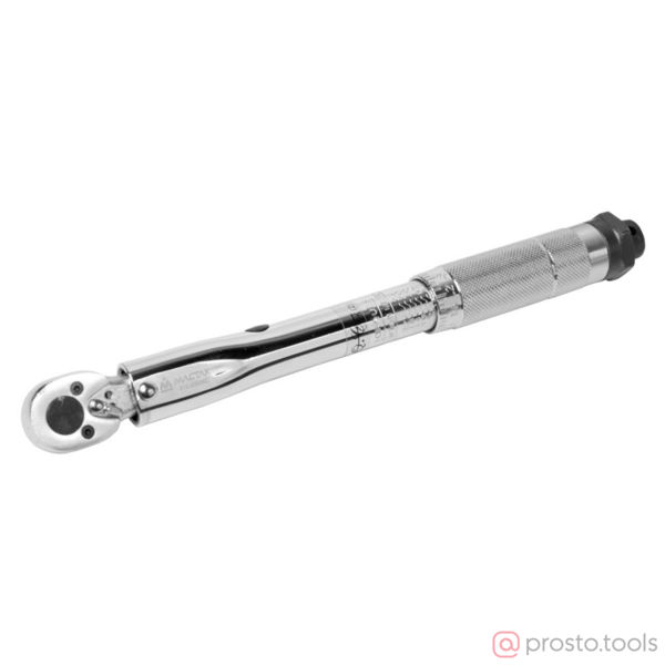 Изображение Ключ динамометрический 1/4" 2-24Нм пластиковый кейс (МАСТАК)