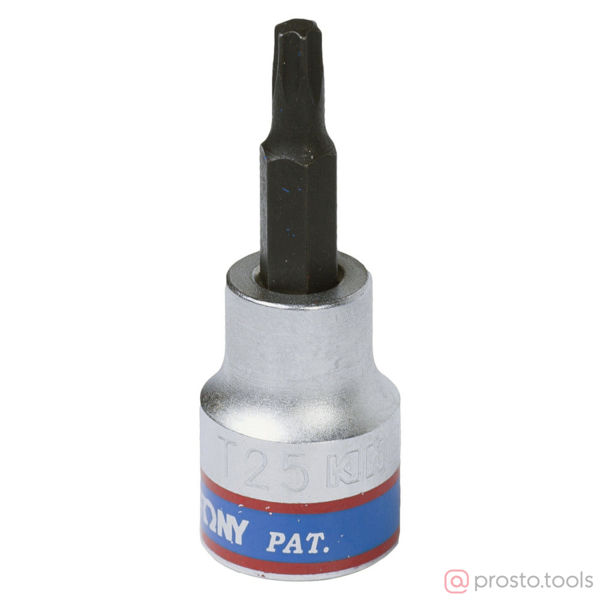 Изображение Головка торц. 1/2" T25 TORX L=60мм (KING TONY)