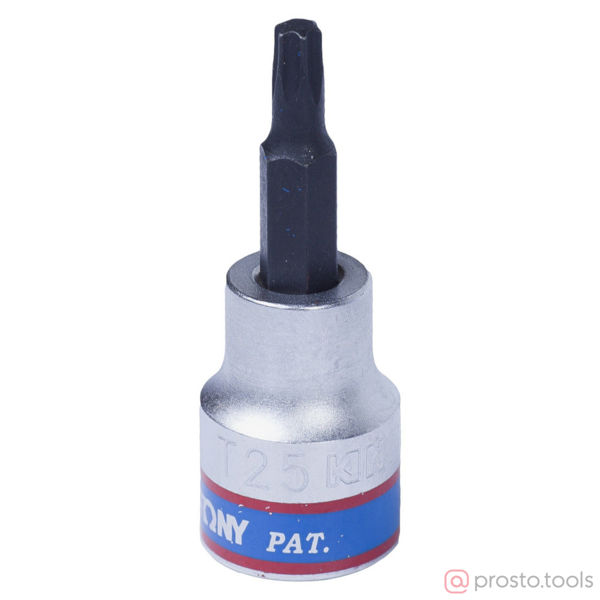 Изображение Головка торц. 1/2" T25 TORX L=60мм (KING TONY)