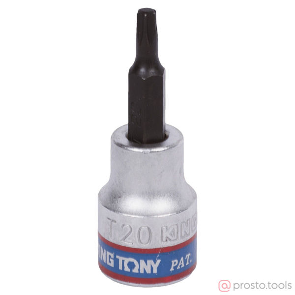 Изображение Головка торц. 1/2" T20 TORX L=60мм (KING TONY)