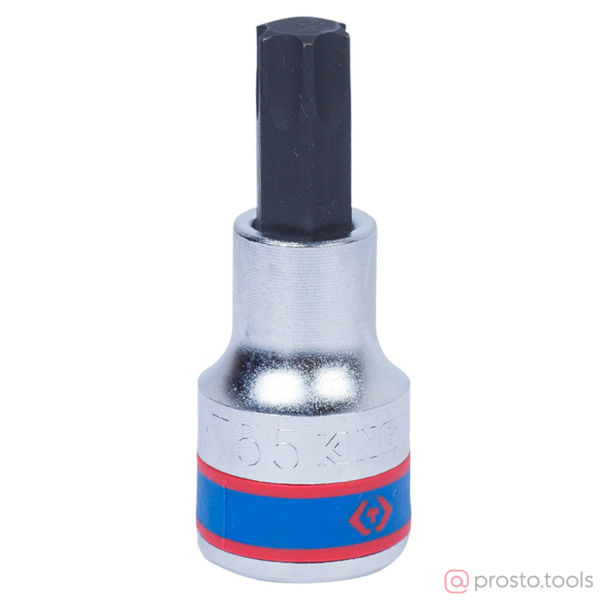 Изображение Головка торц. 1/2" T55 TORX L=60мм (KING TONY)