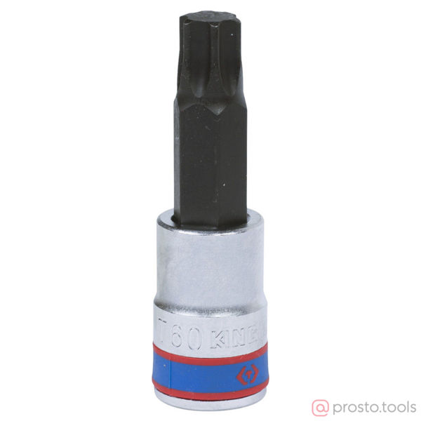 Изображение Головка торц. 1/2" T60 TORX L=80мм (KING TONY)