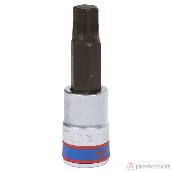 Изображение Головка торц. 1/2" T60 TORX L=80мм (KING TONY)