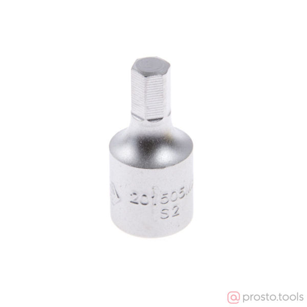Изображение Головка торц. 1/4" H5 HEX L=25мм (KING TONY)