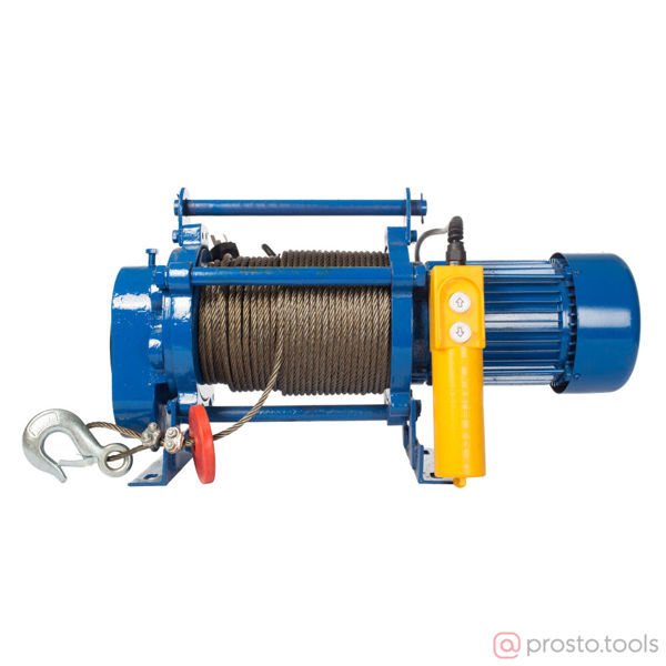 Изображение Лебедка TOR CD-300-A (KCD-300 kg, 220 В) с канатом 30 м