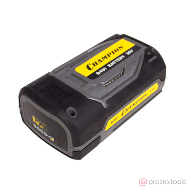 Изображение Аккумулятор 36,0V 4,0Ач B401 (36В 4,0Ач Li-ion 1,3кг t хранения от+10°С до+20°С) //CHAMPION