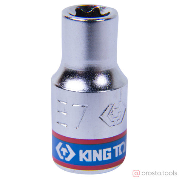 Изображение Головка торц. 1/4" E7 (KING TONY)