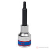 Изображение Головка торц. 1/2" T27 TORX Tampered L=80мм с отверстием (KING TONY)