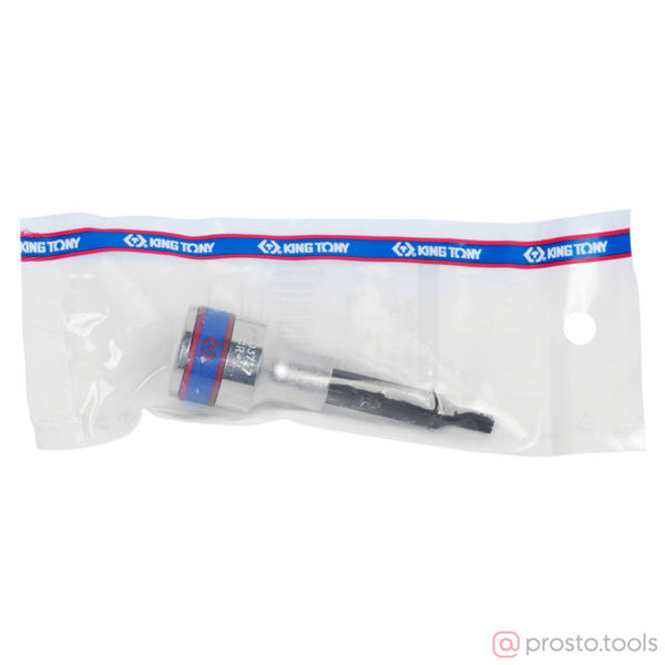 Изображение Головка торц. 1/2" T27 TORX Tampered L=80мм с отверстием (KING TONY)