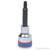 Изображение Головка торц. 1/2" T30 TORX Tampered L=80мм с отверстием (KING TONY)
