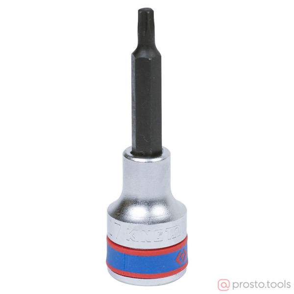 Изображение Головка торц. 1/2" T27 TORX L= 80мм (KING TONY)