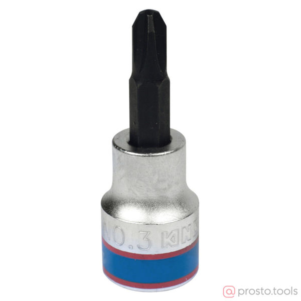 Изображение Головка торц. 3/8" PH3 Phillips L= 50мм (KING TONY)