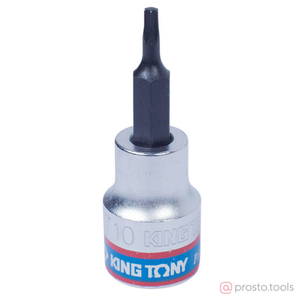 Изображение Головка торц. 3/8" T10 TORX L= 50мм (KING TONY)