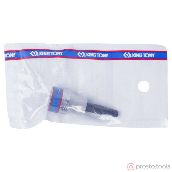 Изображение Головка торц. 3/8" T30 TORX L= 50мм (KING TONY)
