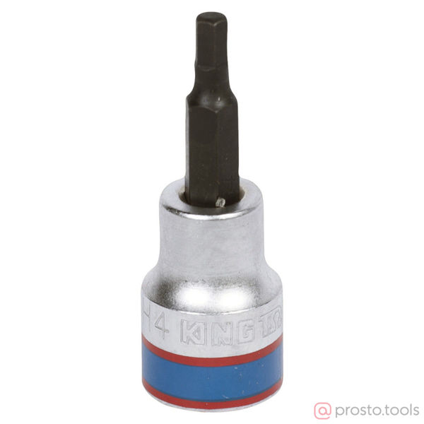 Изображение Головка торц. 3/8" H 4 HEX L= 50мм (KING TONY)