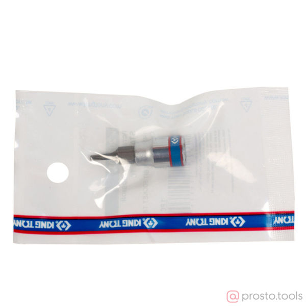 Изображение Головка торц. 1/4" T8 TORX L= 37мм (KING TONY)