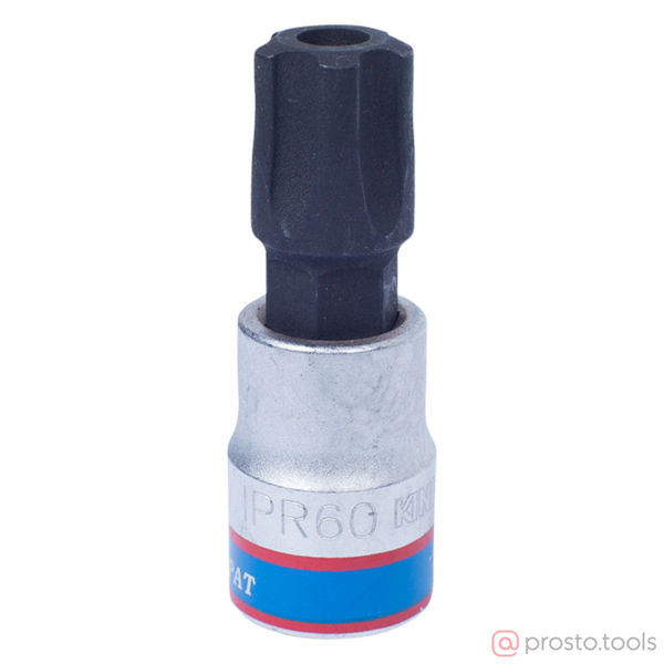 Изображение Головка торц. 3/8" IPR60 TORX PLUS L= 50мм 5-ти лучевой (KING TONY)