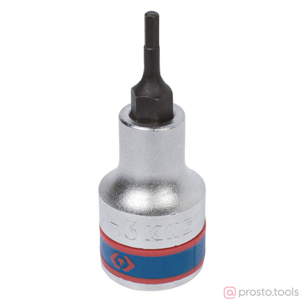 Изображение Головка торц. 1/2" H 3 HEX L= 60мм (KING TONY)
