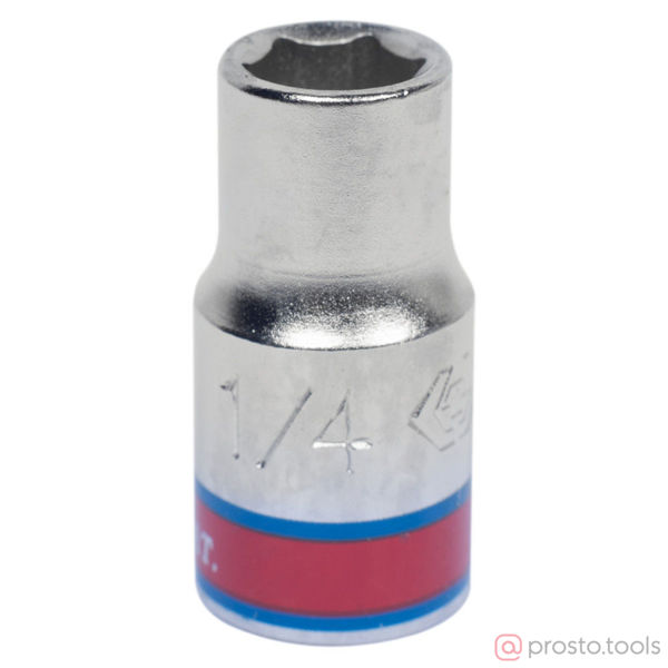 Изображение Головка торц. дюйм. 1/4" 1/4" 6-гран. (KING TONY)