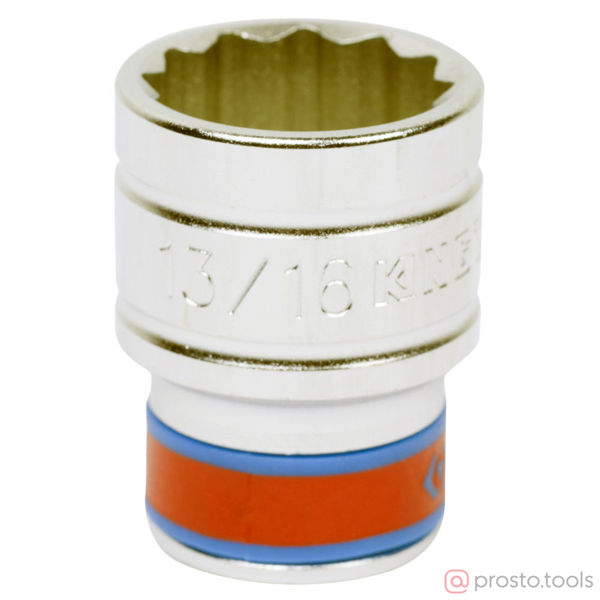 Изображение Головка торц. дюйм. 1/2" 13/16" 12-гран. (KING TONY)