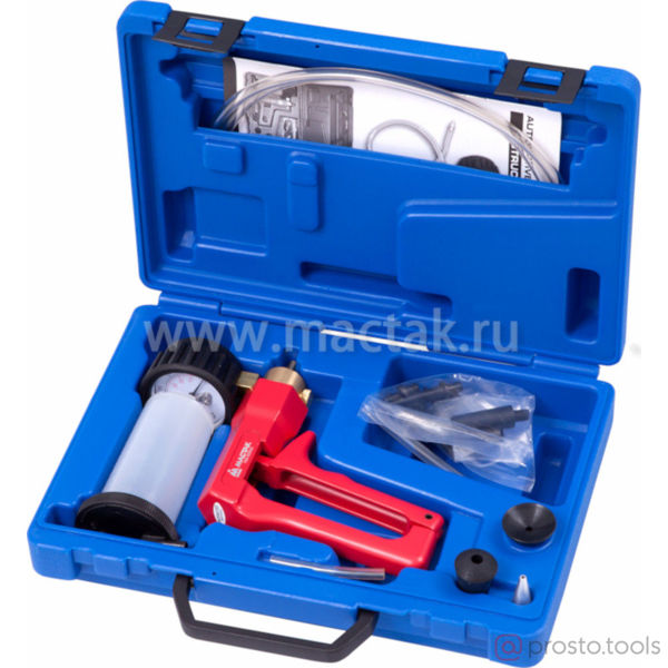 Изображение Вакуумметр от -1-0 бар, комплект адаптеров (МАСТАК)