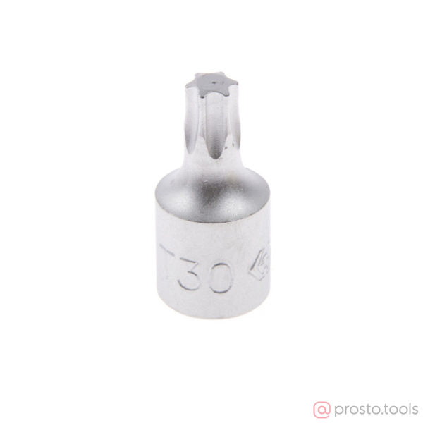 Изображение Головка торц. 1/4" T30 TORX L= 25мм (KING TONY)