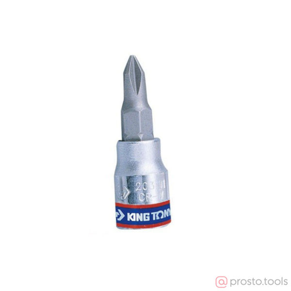 Изображение Головка торц. 1/4" PH4 Phillips L= 37мм (KING TONY)