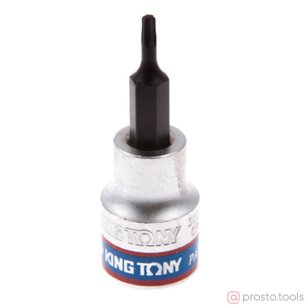 Изображение Головка торц. 3/8" T9 TORX L= 50мм (KING TONY)