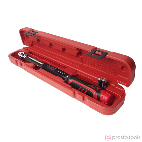 Изображение Ключ динамометрический 3/8" 7-135Нм цифровая индикация, усилие затяжки (JTC)
