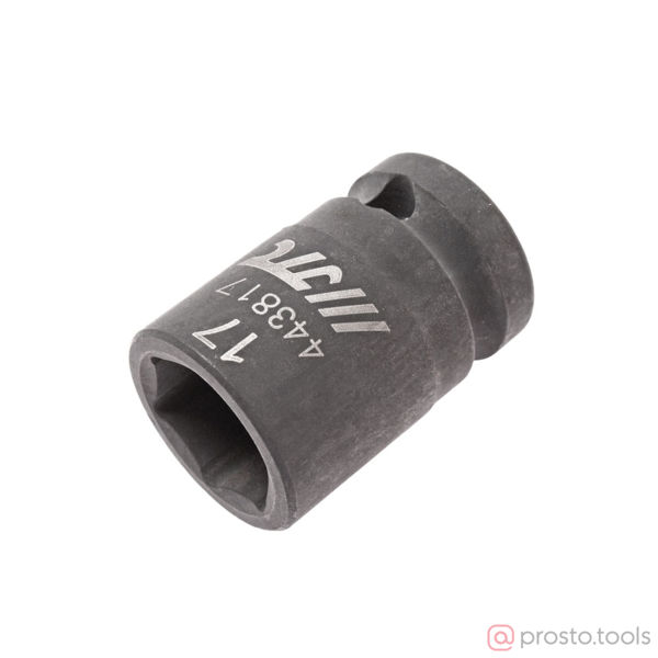 Изображение Головка ударная 1/2" 17мм 6-гран. длина 38мм //JTC