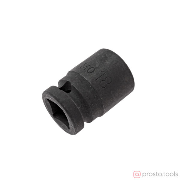 Изображение Головка ударная 1/2" 18мм 6-гран. длина 38мм //JTC