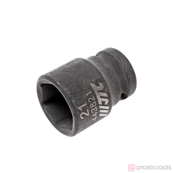 Изображение Головка ударная 1/2" 21мм 6-гран. длина 38мм //JTC