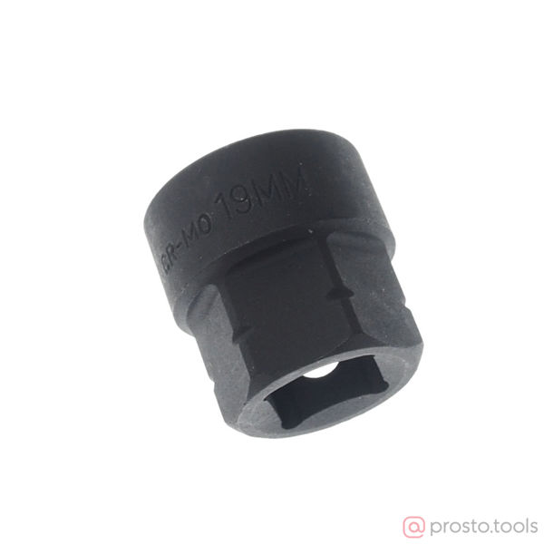 Изображение Головка ударная 1/2" 19мм 6-гран. длина 28мм //JTC