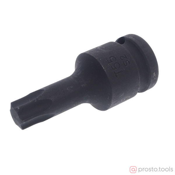 Изображение Головка ударная со вставкой TORX 1/2" T55 диаметр 25 длина 60мм //JTC
