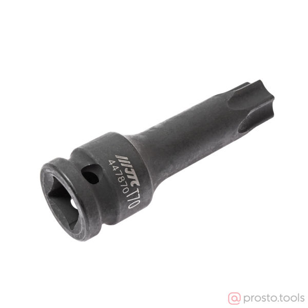 Изображение Головка ударная со вставкой TORX 1/2" T70 длина 78мм //JTC